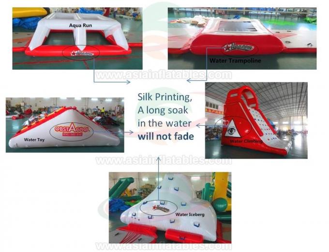 使用料のためのマヤ浜のInflatabledの水WaterPark/の浮遊障害物コース公園