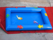 Mobile Indoor Square Shaped Kids Inflatable Pool for Home Using