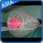 Swimming Pool / Park Transparent Inflatable Water Roller Ball