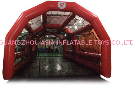 Inflatable batting cages