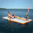 EN7.1 White Yoga Mats 3x1m Inflatable Water Platform